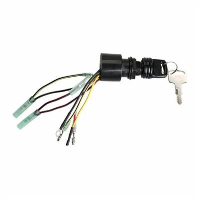87-17009A2 Mèki ignisyon bato switch ak kle motè bwat kontwòl remote